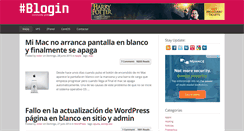 Desktop Screenshot of blogin.com.es